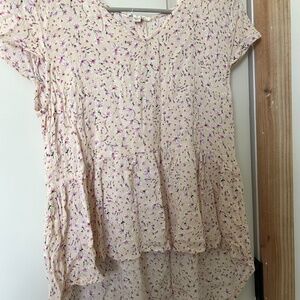 Sim and Sam floral top